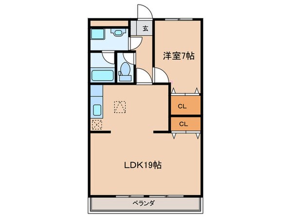 ロ－タリ－プラザ二日市Ⅰ(106)の物件間取画像